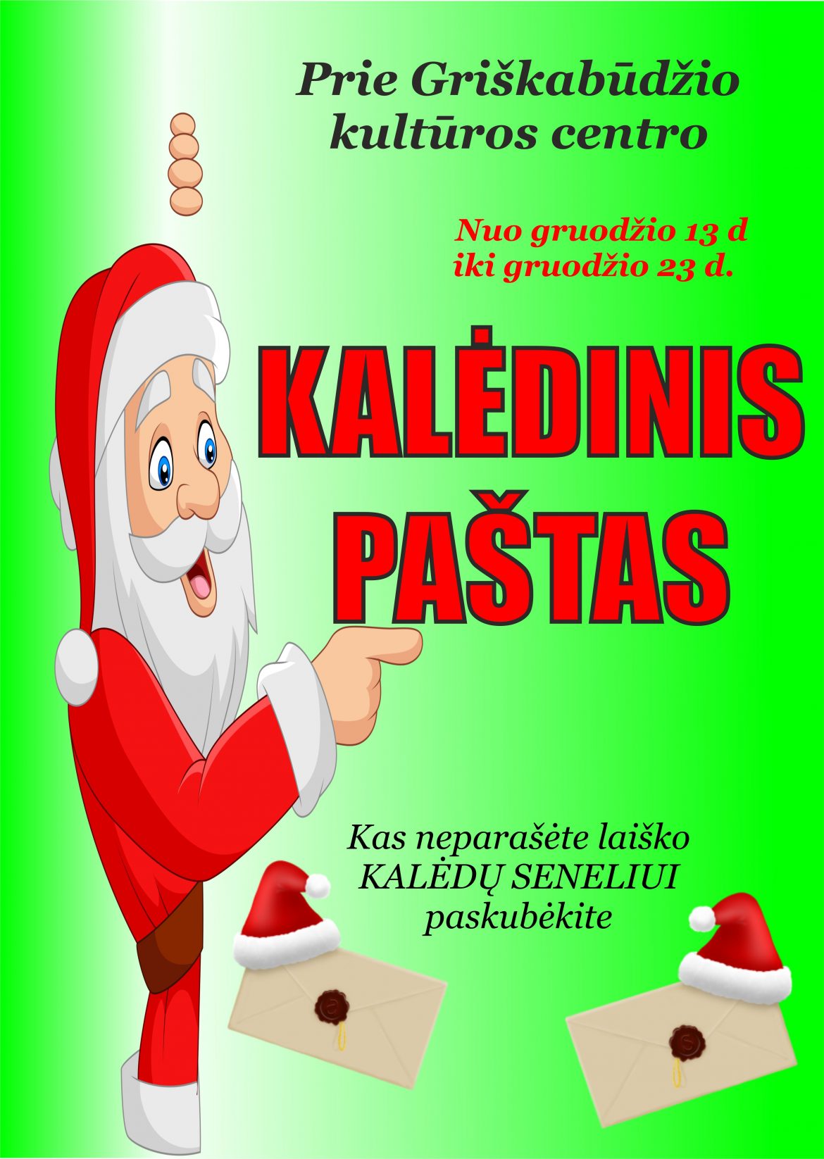 KALĖDINIS PAŠTAS